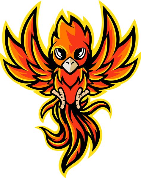 Bird Phoenix Fire Free Vector Graphic On Pixabay