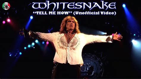 Whitesnake Tell Me How Unofficial Video Youtube