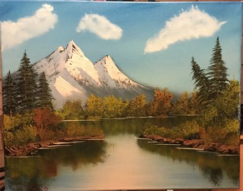 Mountain Reflections Pt 3 Painting 17 Practice Makes You Better Home