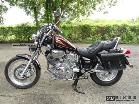 The birth of the custom versions of established. 1995 Yamaha XV 750 Virago - Moto.ZombDrive.COM