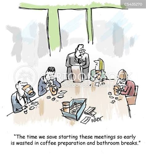 Funny Cartoons About Meetings