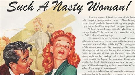 Artist Puts Trumps Sexist Quotes Onto 1950s Advertisements And It