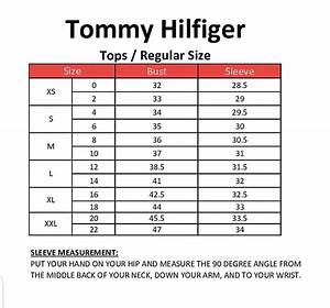 Tommy Hilfiger Clothing Size Chart Tommy Hilfiger Dress Shirt Tommy