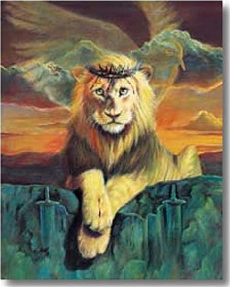 Lion Of Judah Prophetic Print Size 13 X 17 William Hallmark