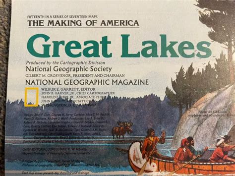 National Geographic October 1968 Map Poster Archeological Map Of Middle