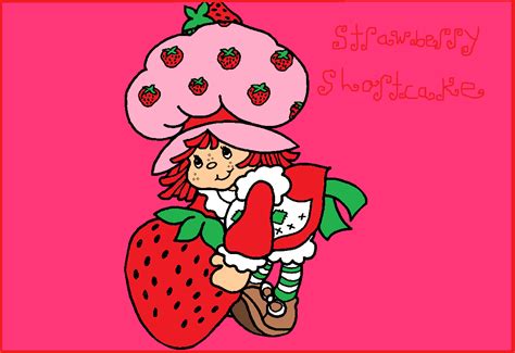 Strawberry Shortcake Cartoon Characters 80s