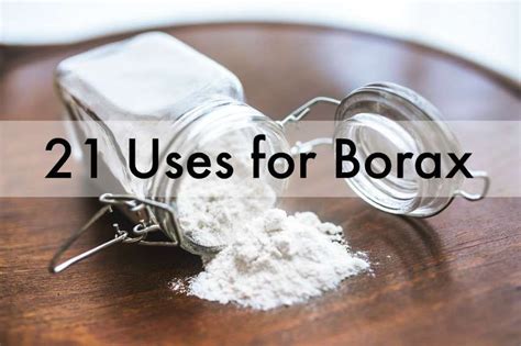 Borax Has 21 Amazing Uses Around The Home Check Them Out Heavy Cream