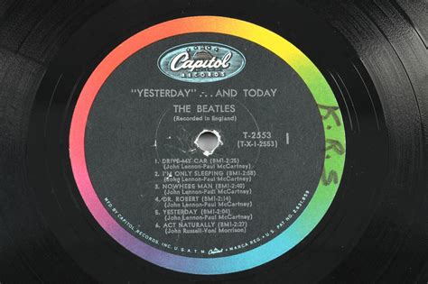 The Beatles Yesterdayand Today Third State Butcher Cover Mono Lp