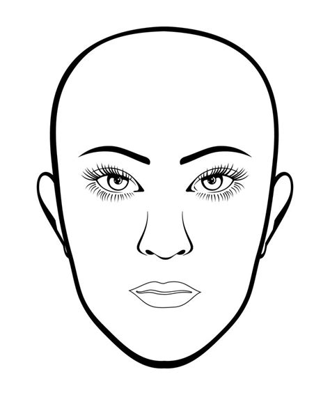 8 Best Printable Face Template Pdf For Free At Printablee Face