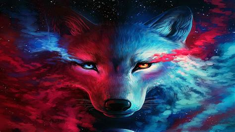 Iphone Galaxy Wolf Wallpapers Free Download 640x1136 Wallpapers And