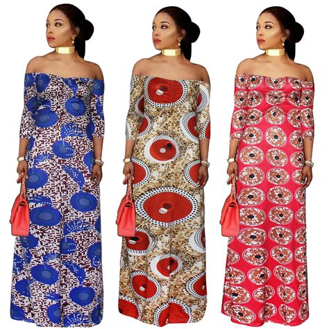 African Dress African Clothing New Arrival Top Fashion 2017 Autumn And ...