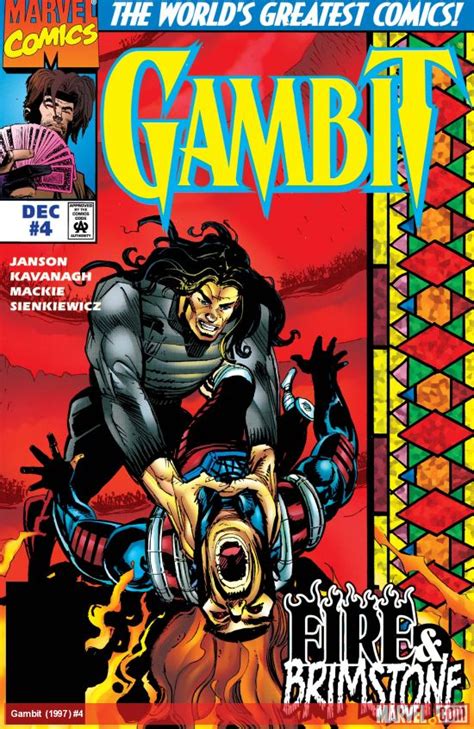 Gambit 1997 4 Comic Issues Marvel