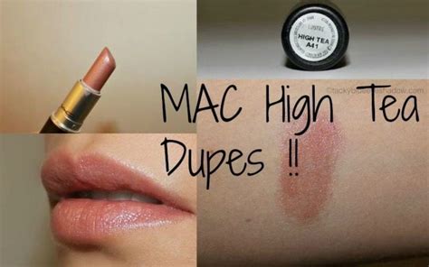 Mac High Tea Dupes Mac Lipstick Dupes Lipstick Dupes Mac Eyeshadow