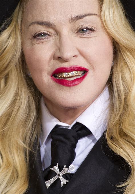 Madonna Explains Her Grills I Have Really Ugly Teeth