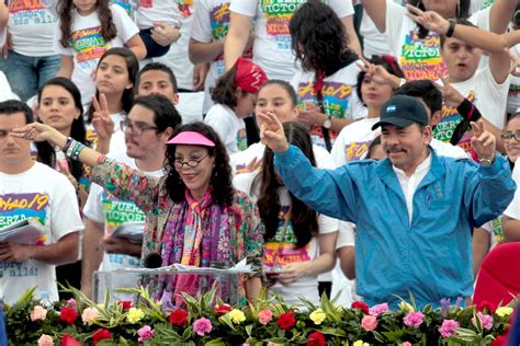 Nicaraguan President Daniel Ortega Picks Wife As Running Mate As He