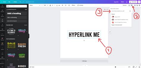 How To Add Hyperlink In Canva 2022 Create Clickable Links