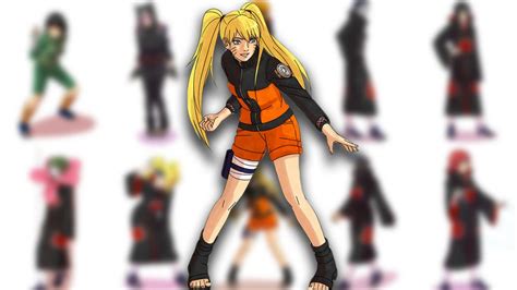 Artista Reimagina Personagens De Naruto Em Versão Feminina E O