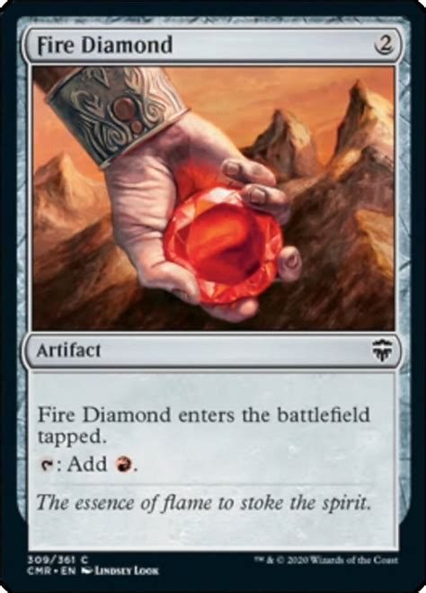 Fire Diamond Commander Legends Magic The Gathering
