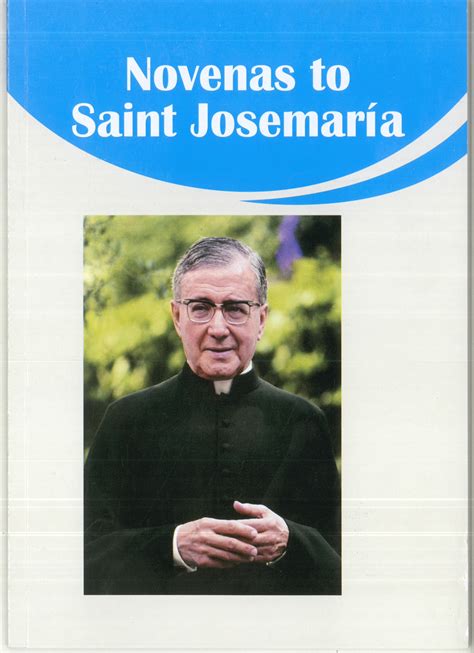 Novenas To Saint Josemaria Fontana Bookservices Ltd