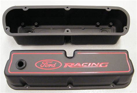 Ford Racing Valve Covers Aluminum Black