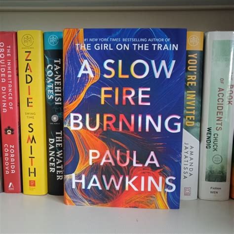 A Slow Fire Burning By Paula Hawkins Hardcover Shopee Philippines
