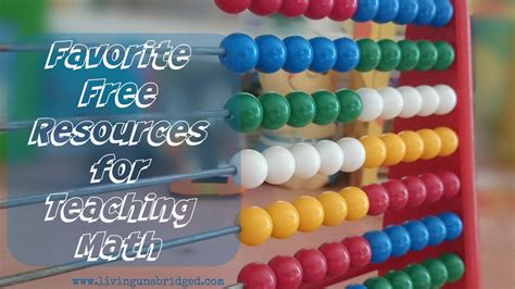 The malaysian government requires educators in many different capacities within the education system. Favorite Free Resources for Teaching Math - Living Unabridged