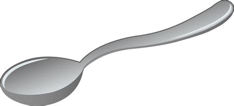 Silver Table Spoon Free Clip Art