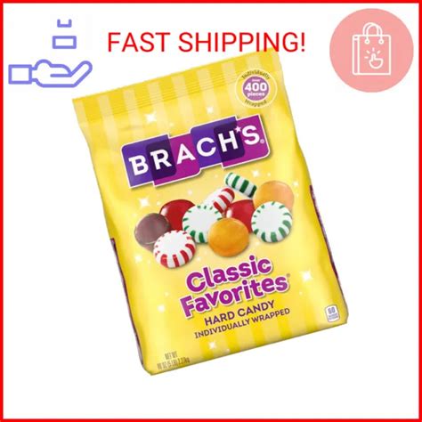 Brachs Classic Favorites Individually Wrapped Hard Candy 400 Pieces