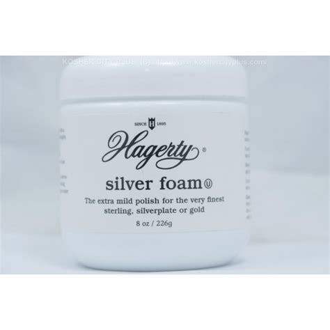 Hagerty Silver Foam Extra Mild Polish For Sterling Silver Silverplate
