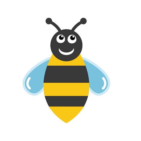 Bee Emoticon Icon Design Free Vector File Download Free Vector Files
