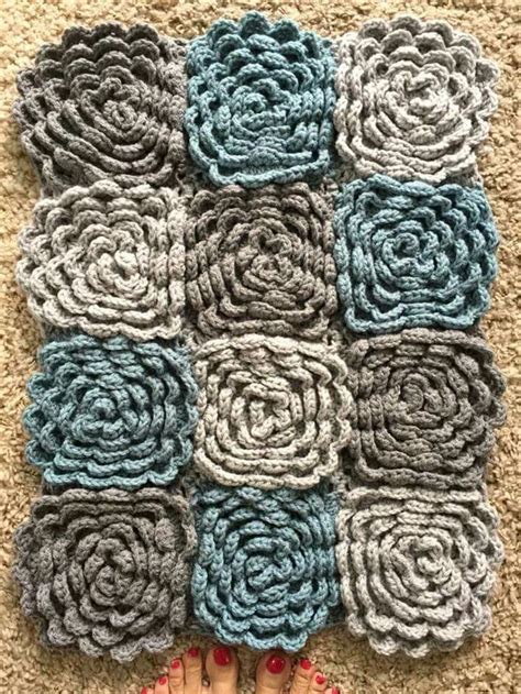 Crochet Rug Handmade Crochet