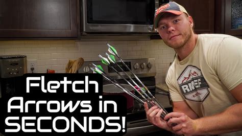 The Best Arrow Fletchings Only 10 Seconds Per Arrow Youtube