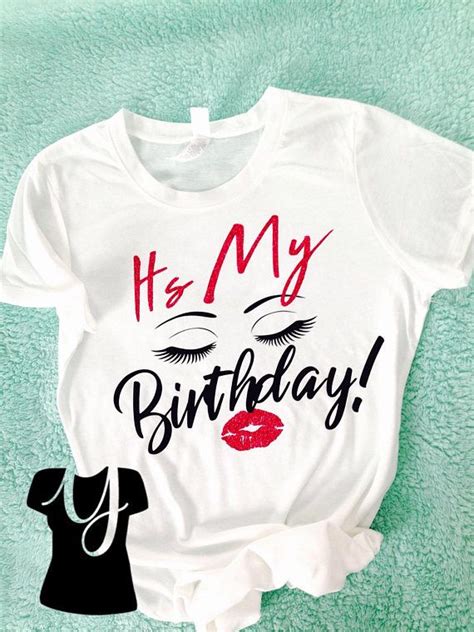Nursery furniture, baby apparel, toddler apparel, shoes, toys Birthday Girl Shirt, Birthday T-Shirt, Eyelash & Lips ...