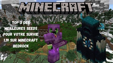 Les Meilleures Seeds Pour Votre Survie Minecraft Bedrock Youtube