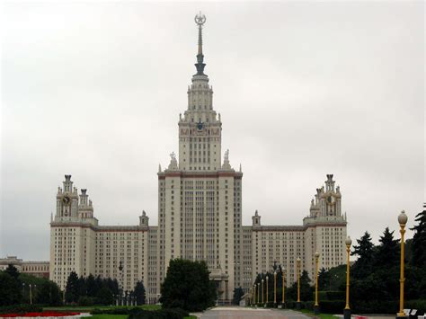 Asisbiz Architecture Moscow State University Sparrow Hills 01