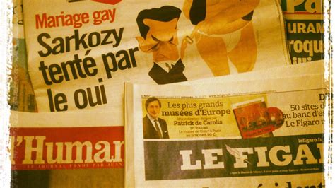 Sarkozy Tenté Par Le Oui Au Mariage Gay Les Crimes Du Juge Trévidic