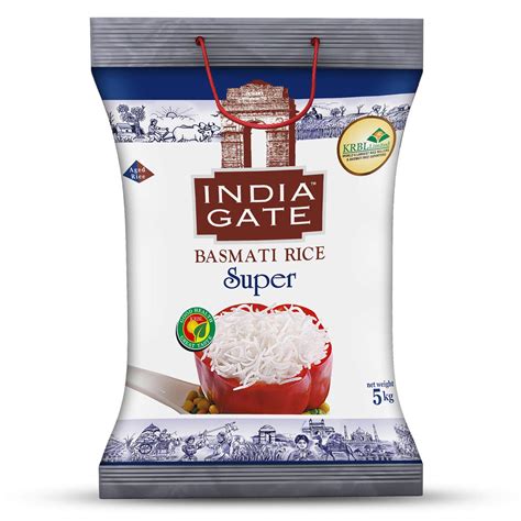 Buy India Gate Online Shopping Super Basmati Rice 5kg In Singapore