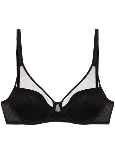 agent provocateur lucky full cup padded bra black