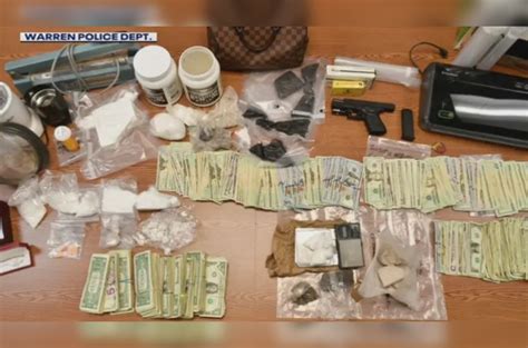 Warren Police Seize 500k In Drugs As Three Suspects Charged In Major