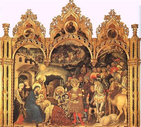 Adoration Of The Magi By Gentile Da Fabriano Oil Painting Information