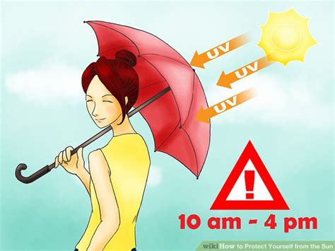 How To Protect Yourself From The Sun 11 Steps With Pictures