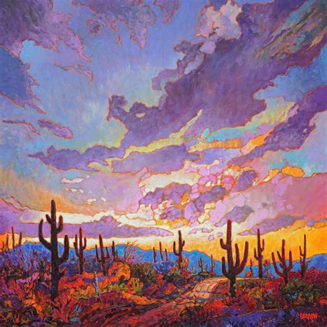 Southwest Landscape Paintings Burrowfineart