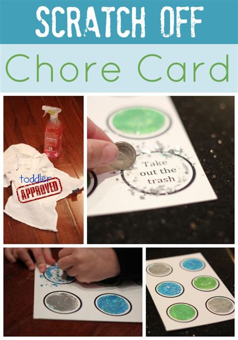 Hello everyone, i am sharing how to make cute and easy diy birthday scratch off card gift idea which is best for your boyfriend hi everyone! Toddler Approved!: Scratch Off Chore Card {Cleaning with Kids}