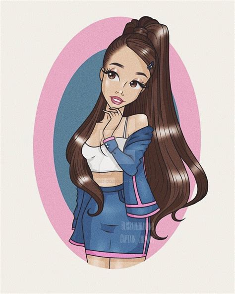 Ariana Grande Cartoon By Blissfulari On Deviantart