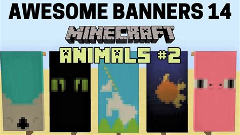 5 Awesome Minecraft Banner Designs With Tutorial 14 Youtube