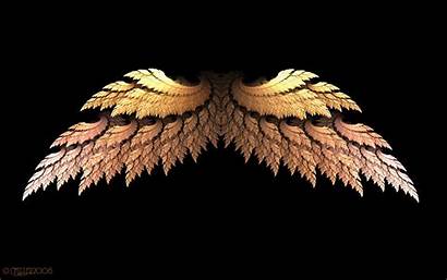 Wings Angel Wing Background Golden Wallpapers Open