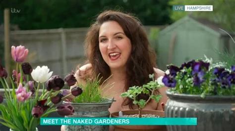 Naked Gardeners Stun This Morning Fans As They Hide Behind Plant Pots Irish Mirror Online