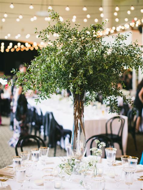 30 Greenery Centerpieces To Decorate Your Wedding Tabletops
