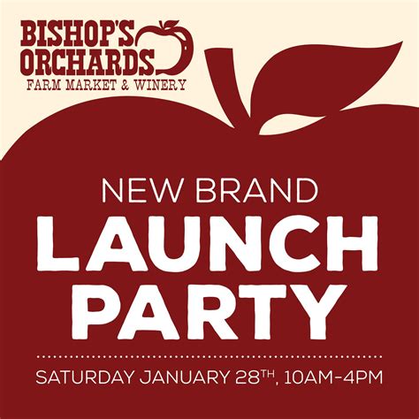 Brand Launch Party Bishops Orchards