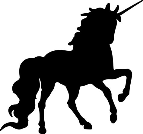 Large png 2400px small png 300px. Unicorn Silhouette at GetDrawings | Free download